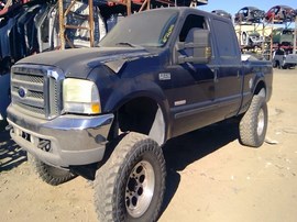 2004 FORD F250SD. BLUE,  XL MODEL, 6.0L DIESEL. 4X4 AT.  F26332